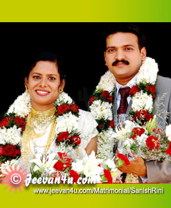 Sanish Rini Marriage Photos at St Marys Syrian Jacobite Cathedral Manarcad Kottayam